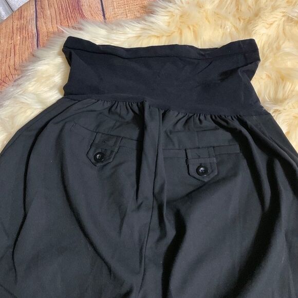 Motherhood Pants - MOTHERHOOD MATERNITY BLACK PANTS SMALL